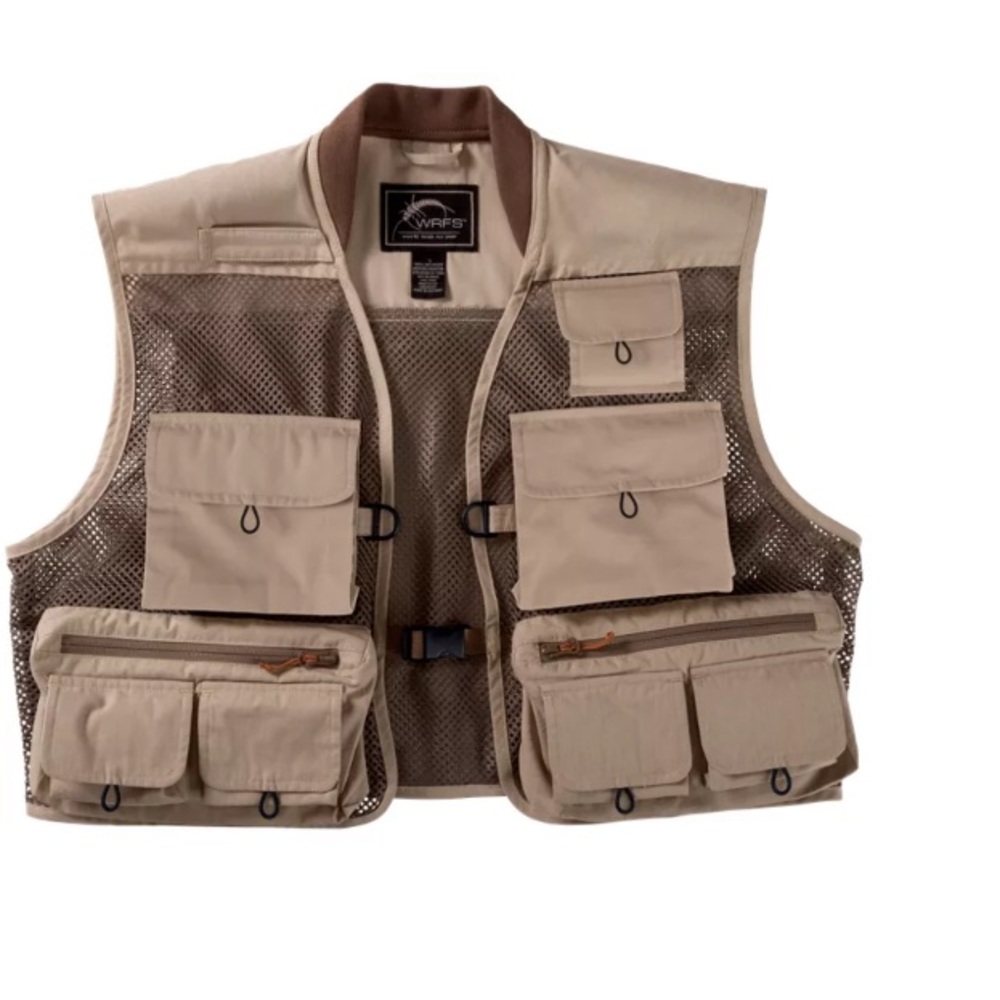 NWOT White River Fly Shop Mesh Fly Fishing Vest Size Medium Journeyman